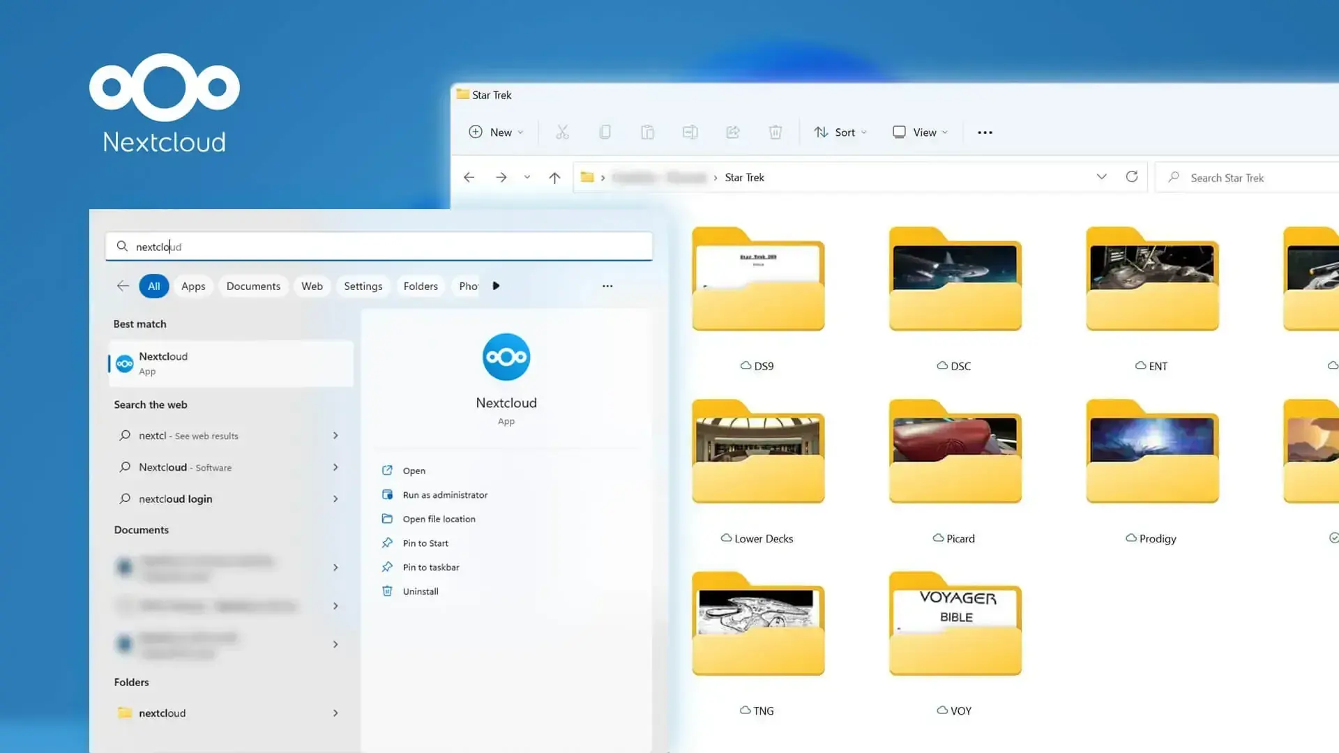 Como instalar o NextCloud no Windows